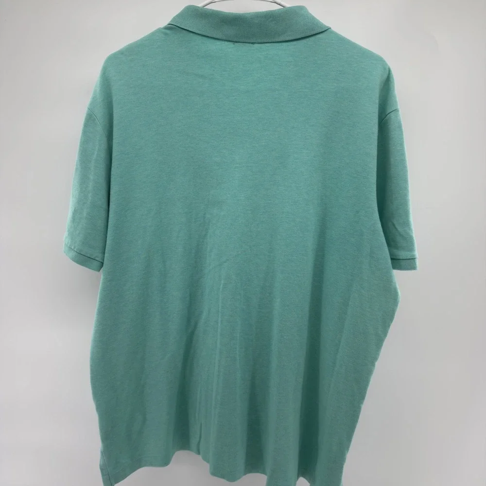 Polo Ralph Lauren Mens Classic Fit Polo‎ Shirt Large Teal Green Heather
